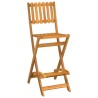 Ensemble de bar d'extérieur 3 pcs Bois d'acacia massif 