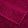 Serviettes d'invité de qualité supérieure SOLUND 4 pcs bordeaux 