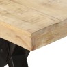 Table de salle à manger 200x90x76 cm Bois de manguier brut 