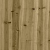 Salon de jardin 4 pcs bois de pin imprégné 