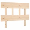 Tête de lit 103,5x3x81 cm Bois massif de pin 