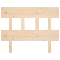 Tête de lit 103,5x3x81 cm Bois massif de pin 