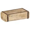 Plateau30x15x9 cm en bois massif recyclé 