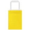 Sacs en papier 50 pcs avec poignées jaune 15x8x21 cm 