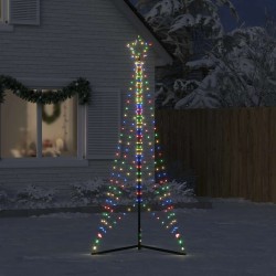 Sapin de Noël à LED 483 LED colorées 240 cm 