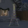 Sapin de Noël à LED 483 LED colorées 240 cm 