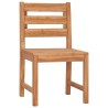 Ensemble à manger de jardin 3 pcs Bois de teck massif 