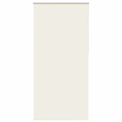 Store enrouleur occultant blanc cassé 115x230 cm largeur tissu 