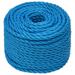 Corde de travail Bleu 12 mm 25 m Polypropylène 