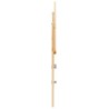 Tête de lit 75 cm bois massif de pin 