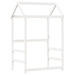 Ensemble de lit et de banc avec toit sans matelas 90x200 cm 