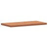 Dessus de table 100x50x4 cm rectangulaire bois massif de hêtre 