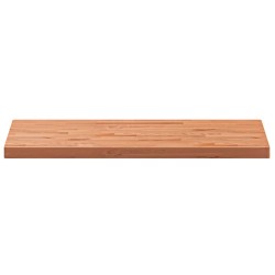 Dessus de table 100x50x4 cm rectangulaire bois massif de hêtre 