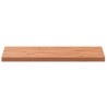 Dessus de table 100x50x4 cm rectangulaire bois massif de hêtre 