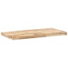 Dessus de meuble de salle de bain non traité bois d'acacia 