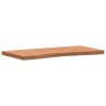 Dessus de bureau 100x(45-50)x4 cm bois massif de hêtre 