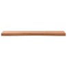 Dessus de bureau 100x(45-50)x4 cm bois massif de hêtre 