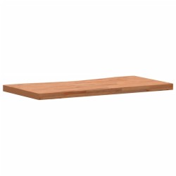 Dessus de bureau 100x(45-50)x4 cm bois massif de hêtre 