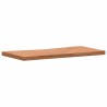Dessus de bureau 100x(45-50)x4 cm bois massif de hêtre 