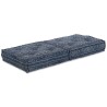 Pouf modulableIndigo 70x70x36 en tissu 