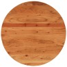 Dessus de table Ø80x3,8 cm rond bois massif d'acacia 