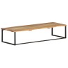 Patère à bord naturel 100x35x22 cm Bois d'acacia massif 