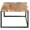 Patère à bord naturel 100x35x22 cm Bois d'acacia massif 