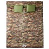 Sac de couchage double et oreillers adultes camping 3-4 saisons 