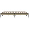Cadre de lit sans matelas chêne sonoma 200x200 cm 