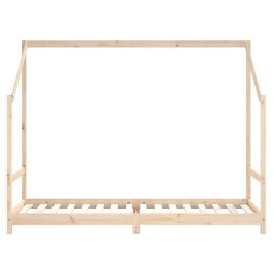 Cadre de lit pour enfants 80x200 cm bois de pin massif 