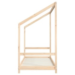 Cadre de lit pour enfants 80x200 cm bois de pin massif 