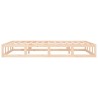 Cadre de lit sans matelas 135x190 cm bois massif 