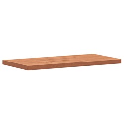 Comptoir de salle de bain 100x50x4 cm bois massif de hêtre 