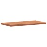 Comptoir de salle de bain 100x50x4 cm bois massif de hêtre 