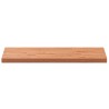 Comptoir de salle de bain 100x50x4 cm bois massif de hêtre 