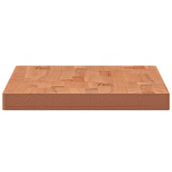 Comptoir de salle de bain 100x50x4 cm bois massif de hêtre 