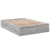 Cadre de lit sans matelas sonoma gris 140x190 cm 