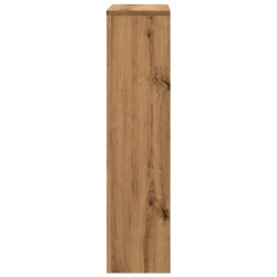 Cache-radiateur chêne artisanal 104x20x82 cm bois d'ingénierie 