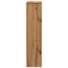 Cache-radiateur chêne artisanal 104x20x82 cm bois d'ingénierie 