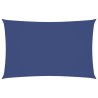 Voile de parasol tissu oxford rectangulaire 4x7 m bleu 