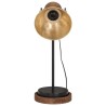 Lampe de bureau 25 W laiton antique 17x17x50 cm E27 