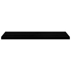 Appuis de fenêtre 2 pcs marron foncé bois de chêne massif 