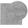 Tapis shaggy PAMPLONA poils longs moderne gris 240x240 cm 