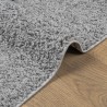 Tapis shaggy PAMPLONA poils longs moderne gris 240x240 cm 