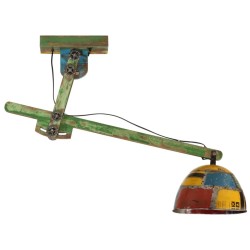 Plafonnier 25 W multicolore 105x30x65-108cm E27 