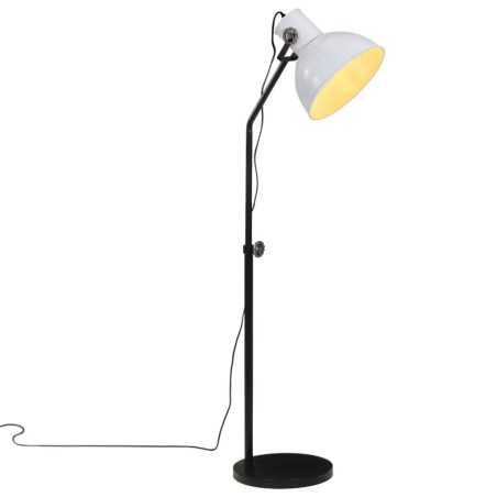Lampadaire 25 W blanc 30x30x90-150 cm E27 