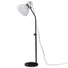 Lampadaire 25 W blanc 30x30x90-150 cm E27 