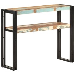 Table console 90x30x75 cm Bois de récupération massif 