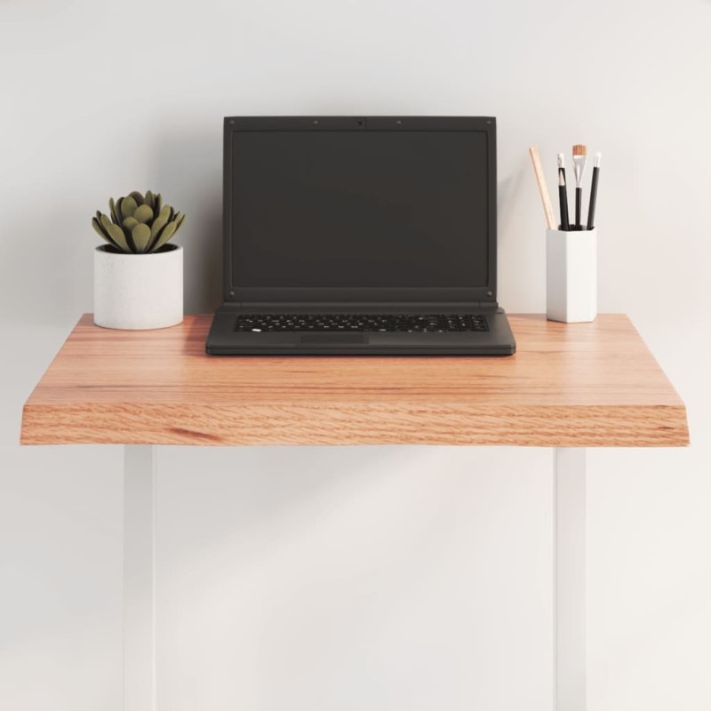 Dessus de table bois massif traité bordure assortie                                                                          