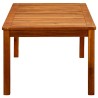 Table basse de jardin 110x60x45 cm Bois solide d'acacia 